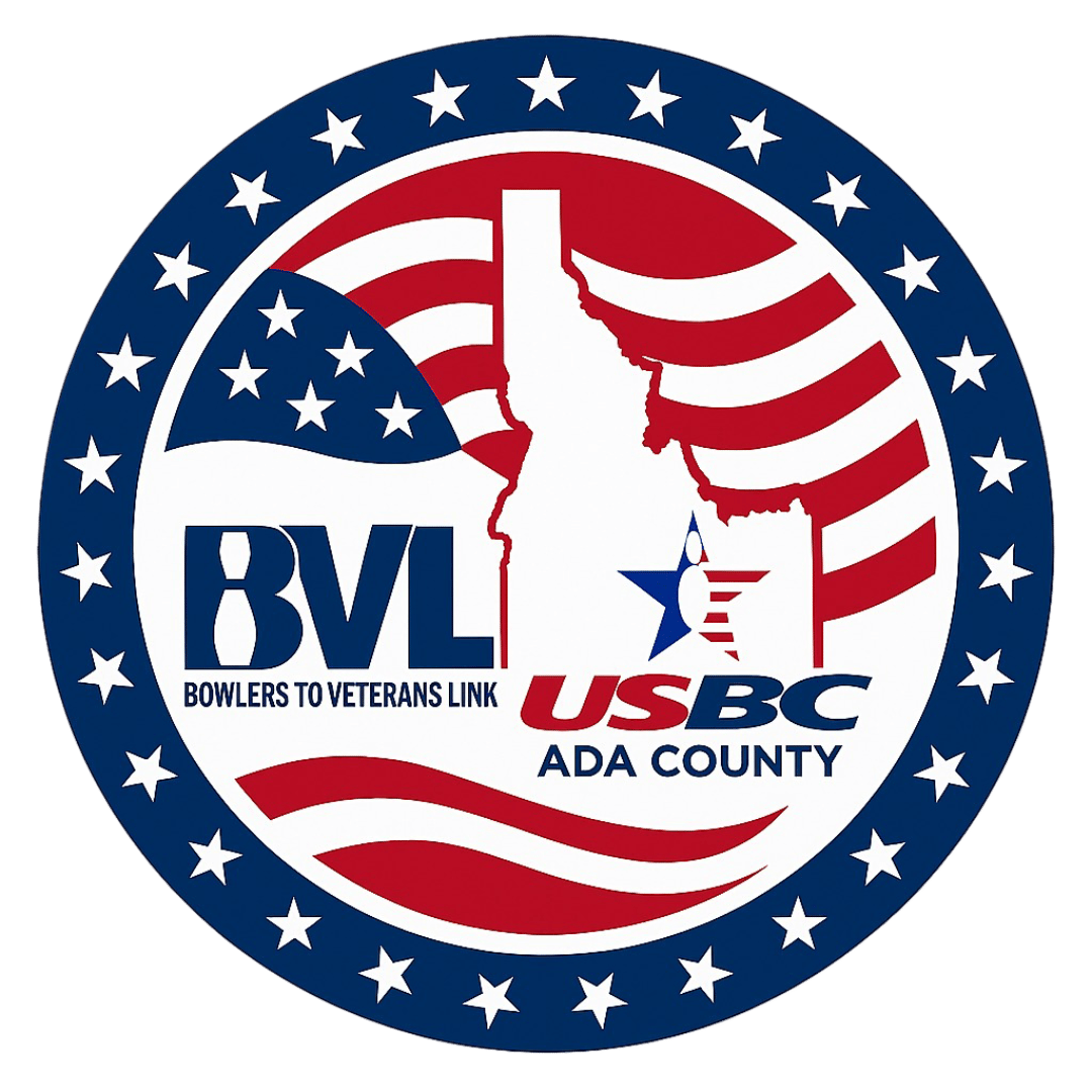 Ada County USBC Bowlers to Veterans Link logo